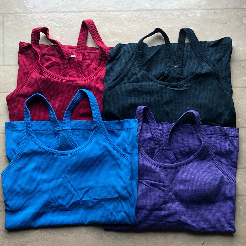 Lululemon Ebb to Street Tanks